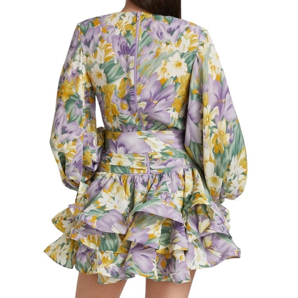 Bronx and Banco Sienna ruffle mini dress - Picture 2 of 5